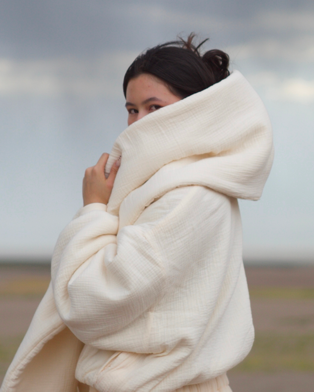 How to Style an Oversized Scarf Without Looking Swallowed Up