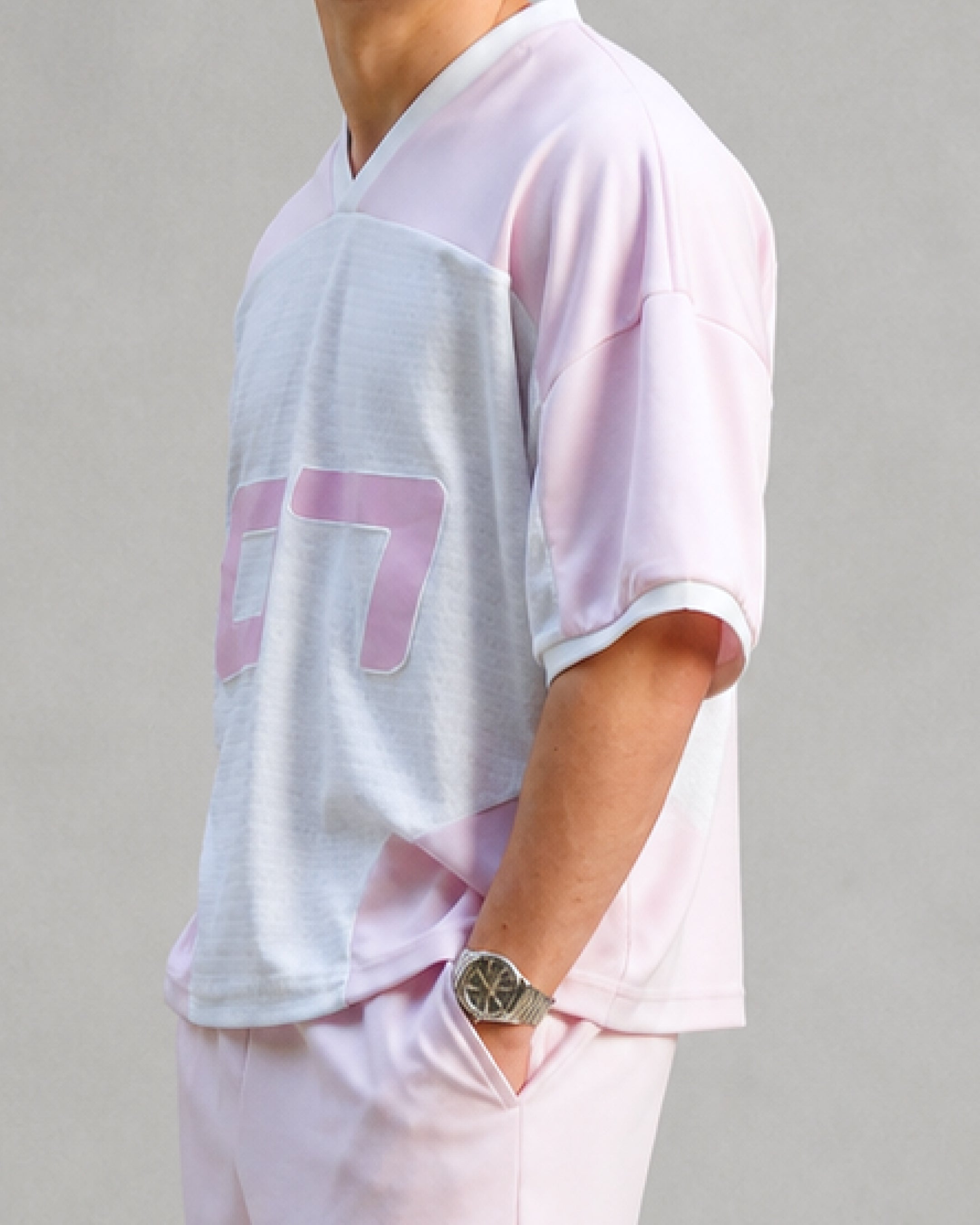 07' Jersey Crewneck - Pink