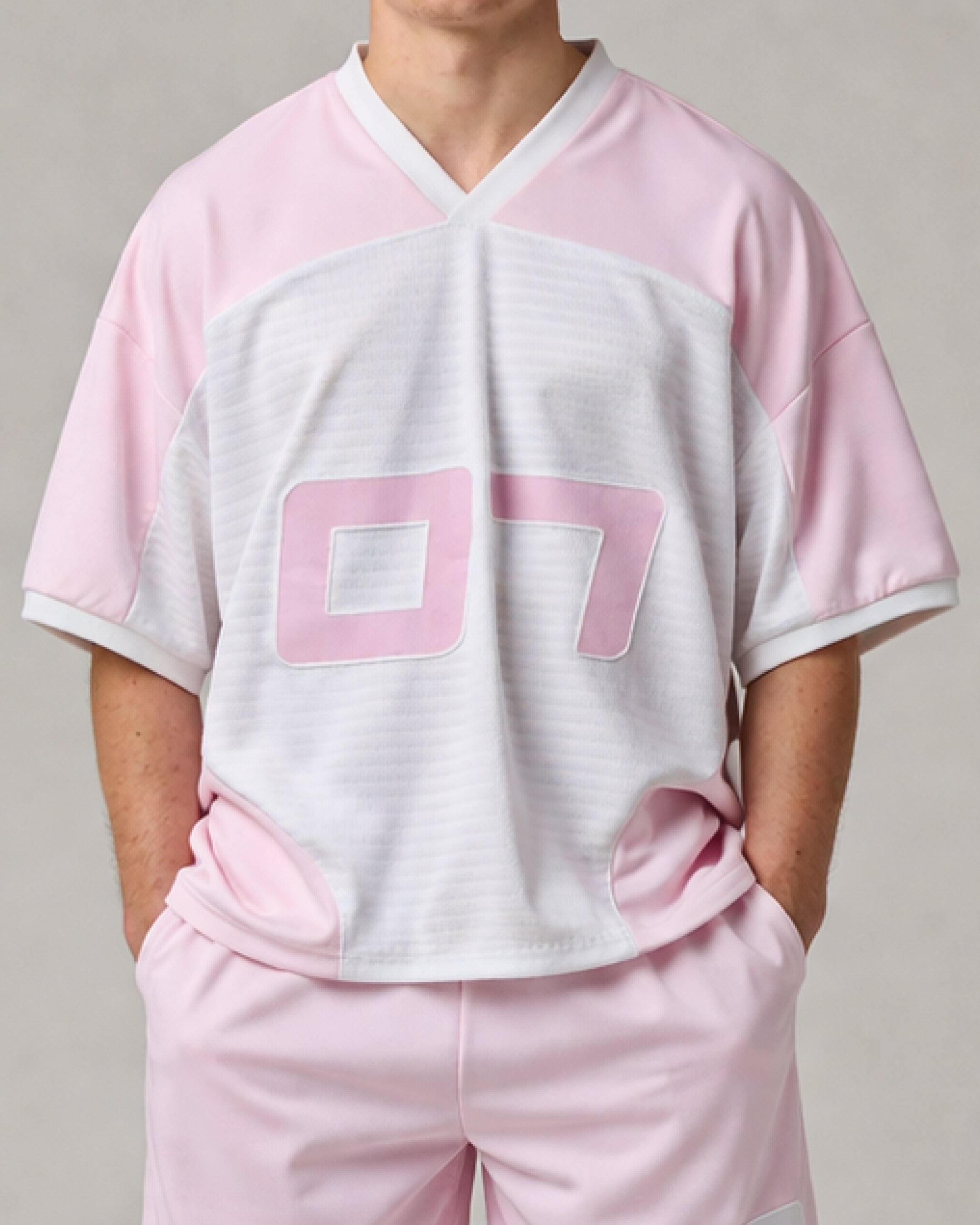 07' Jersey Crewneck - Pink