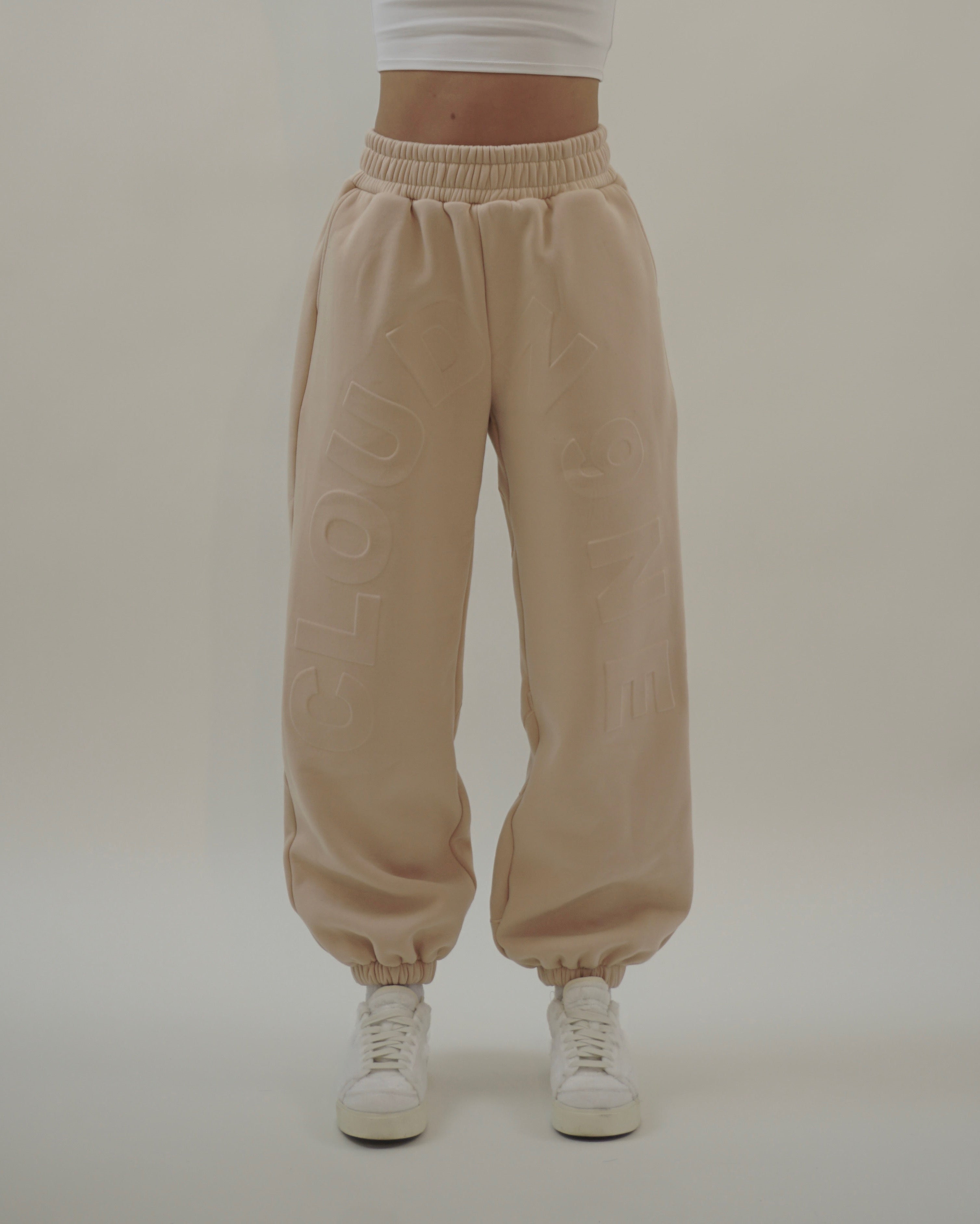 Cloud N9ne Sweatpants - Beige
