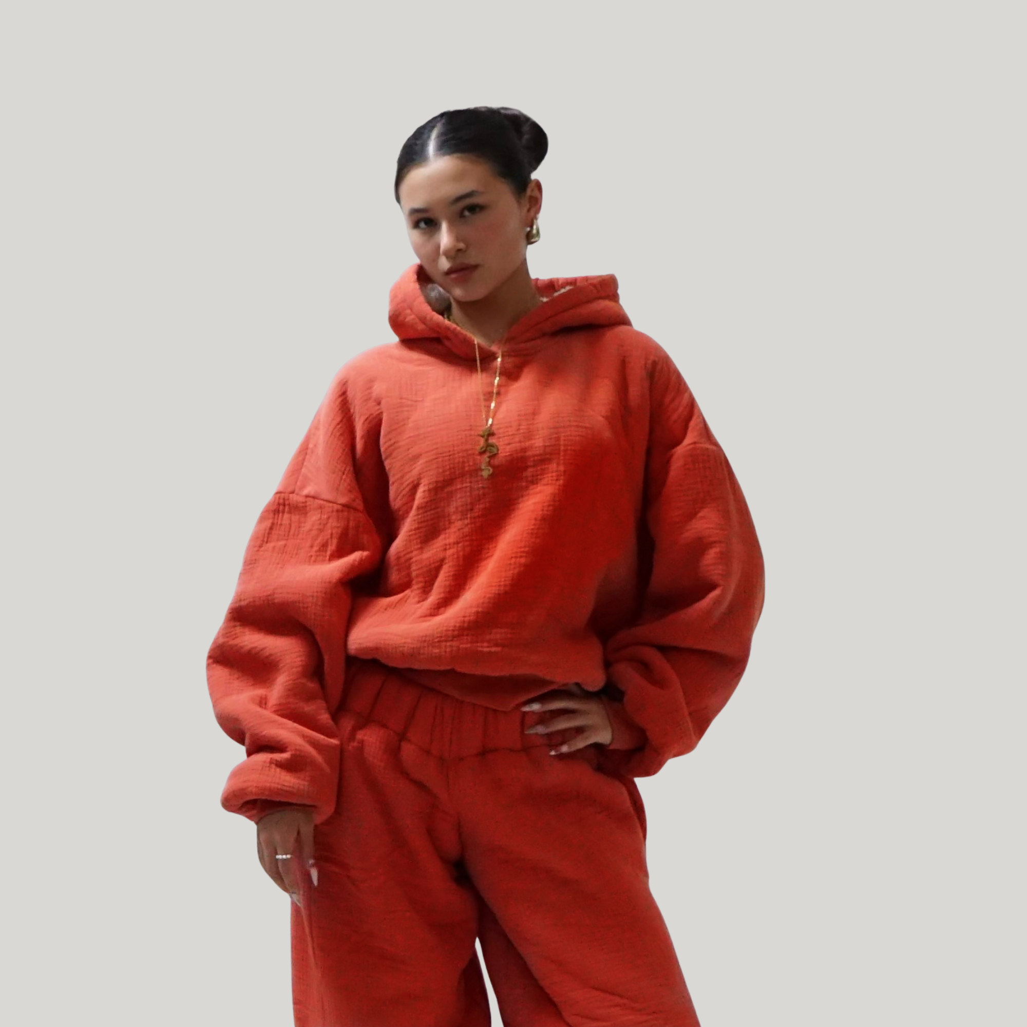 Homebody Hoodie - Orange
