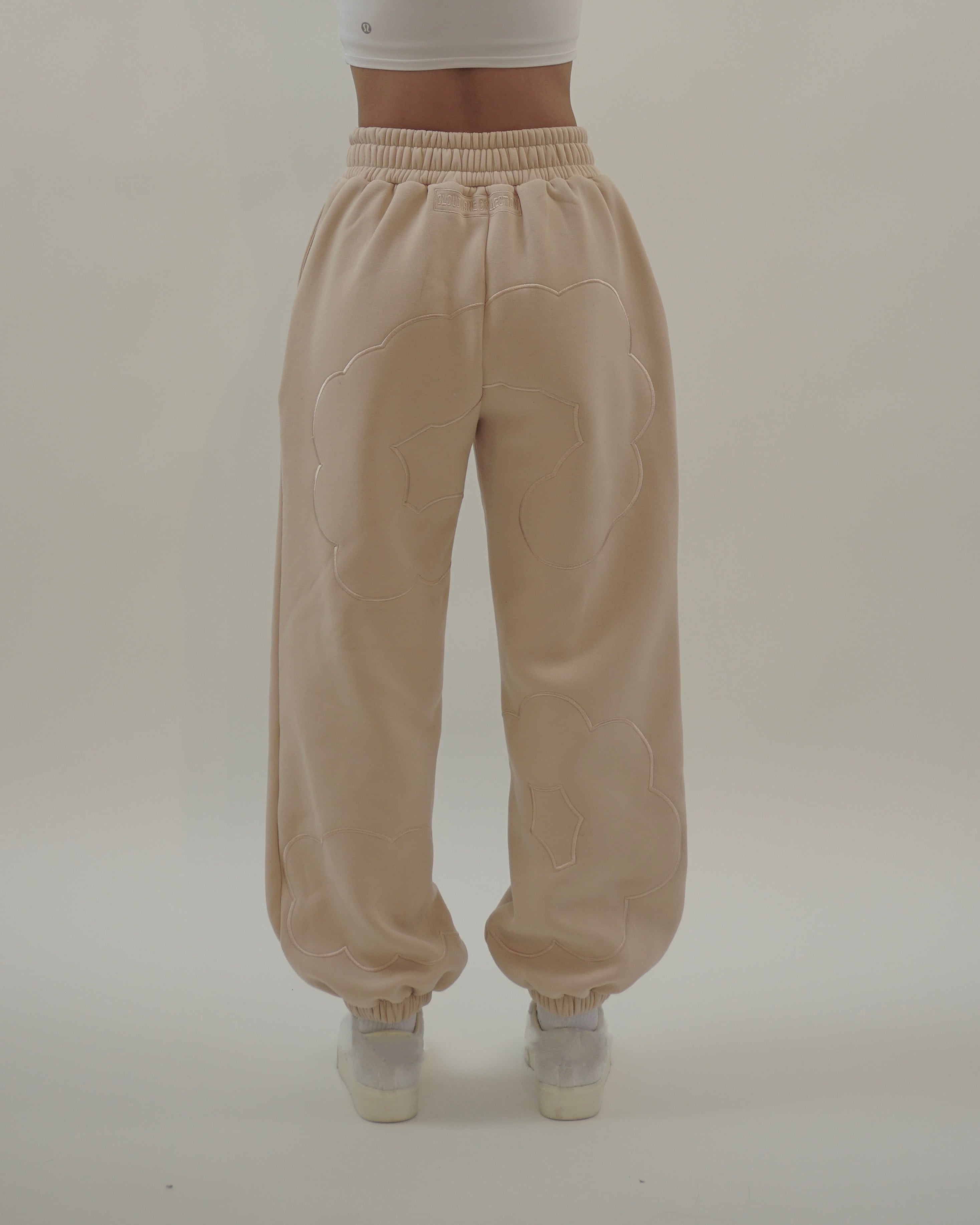 Cloud N9ne Sweatpants - Beige
