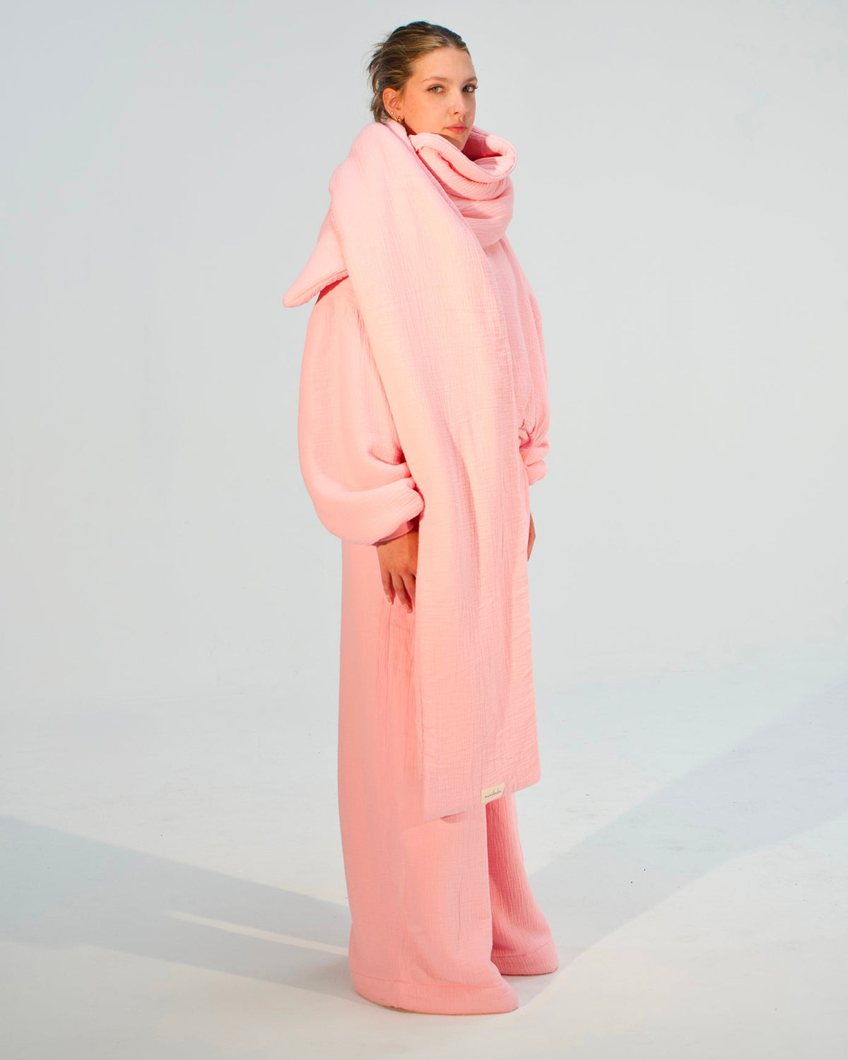 Homebody Blanket Scarf - Pink