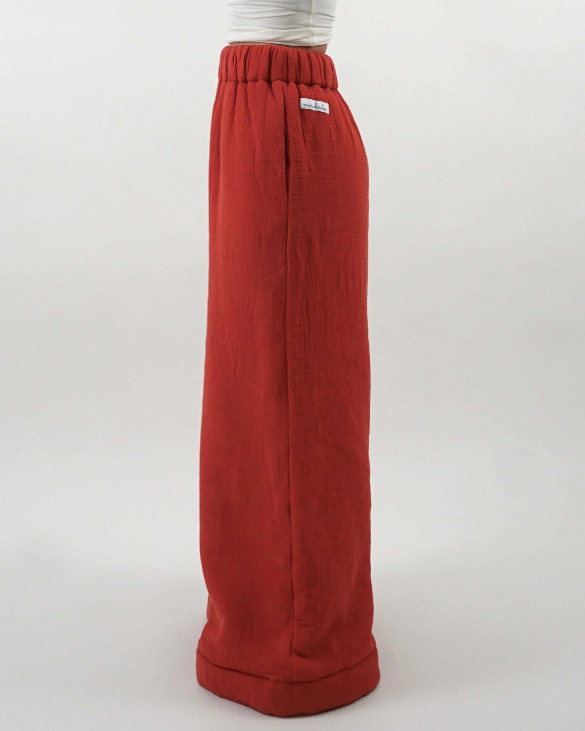 Homebody Blanket Pants - Orange