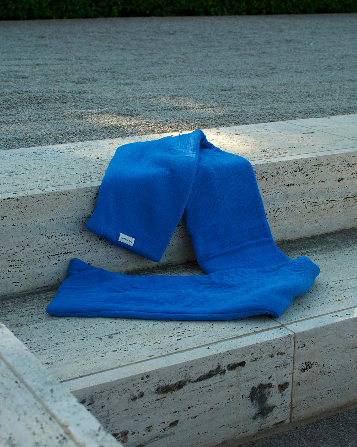 Homebody Blanket Scarf - Blue