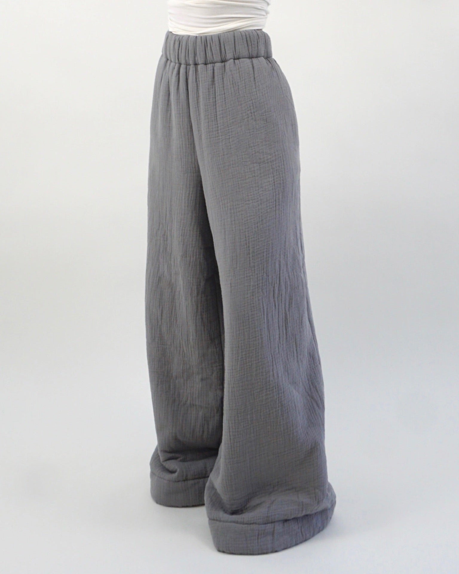 Homebody Blanket Pants - Gray