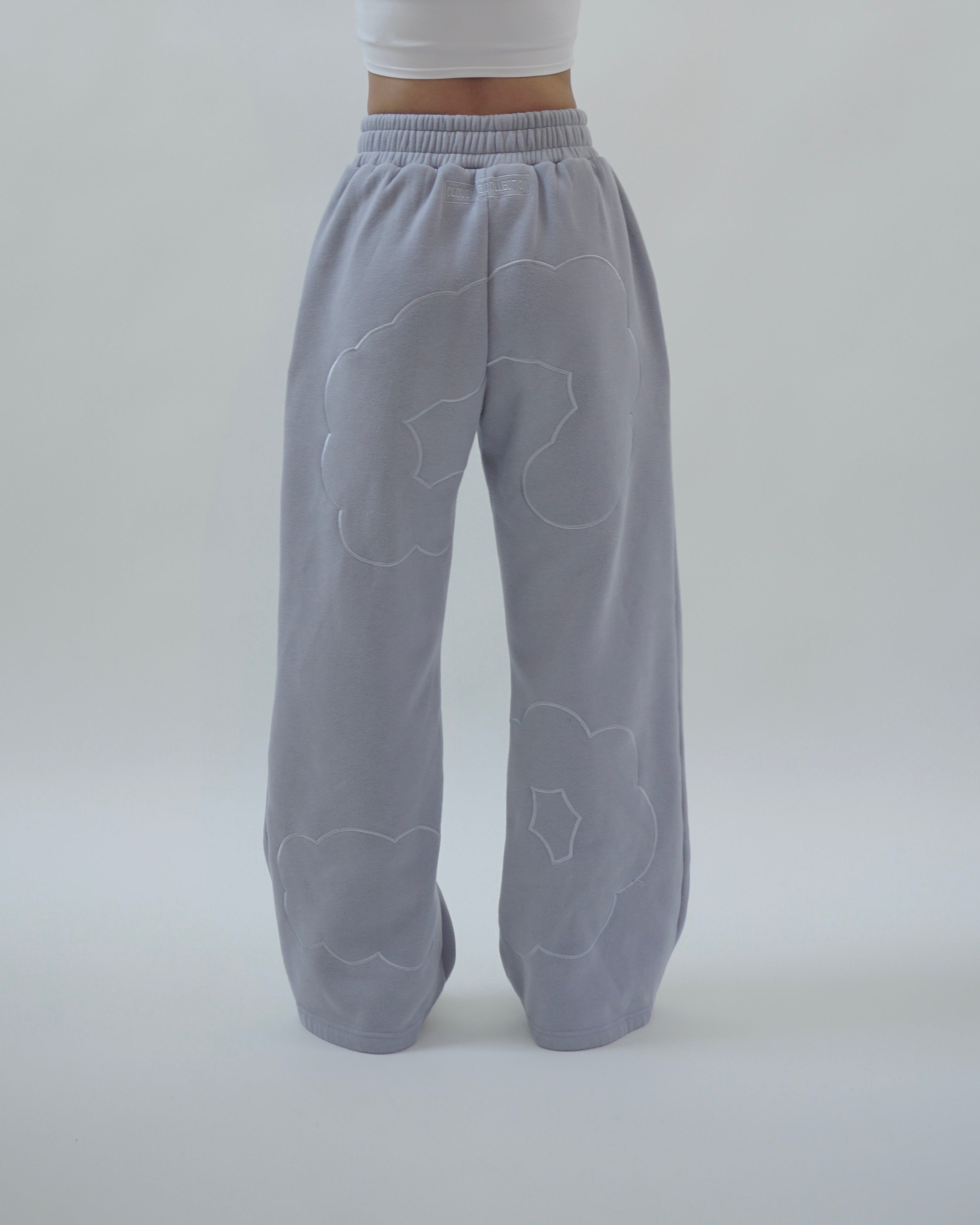 Cloud N9ne Flared Sweatpants - Blue