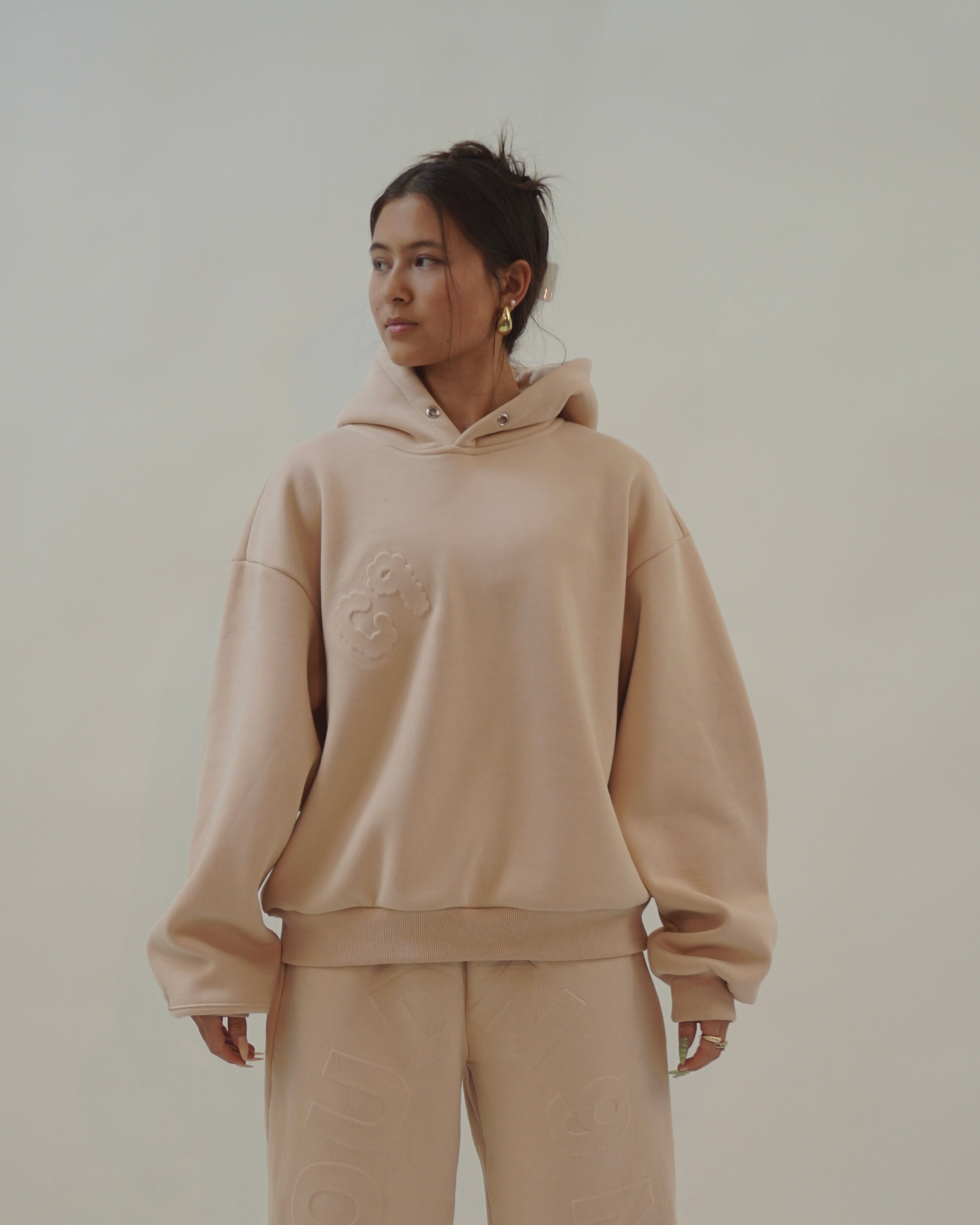 Cloud N9ne Hoodie - Beige