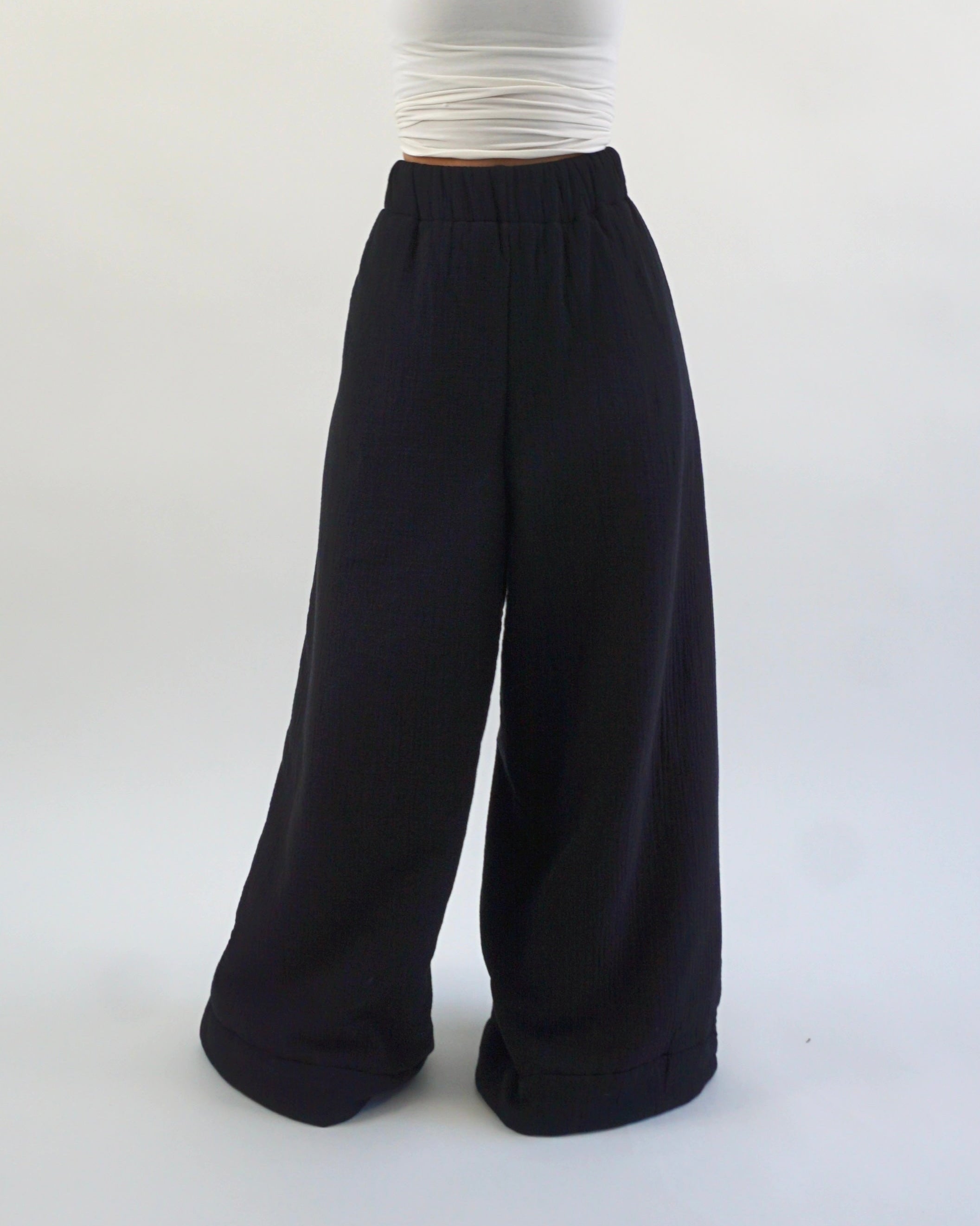 Homebody Blanket Pants - Black