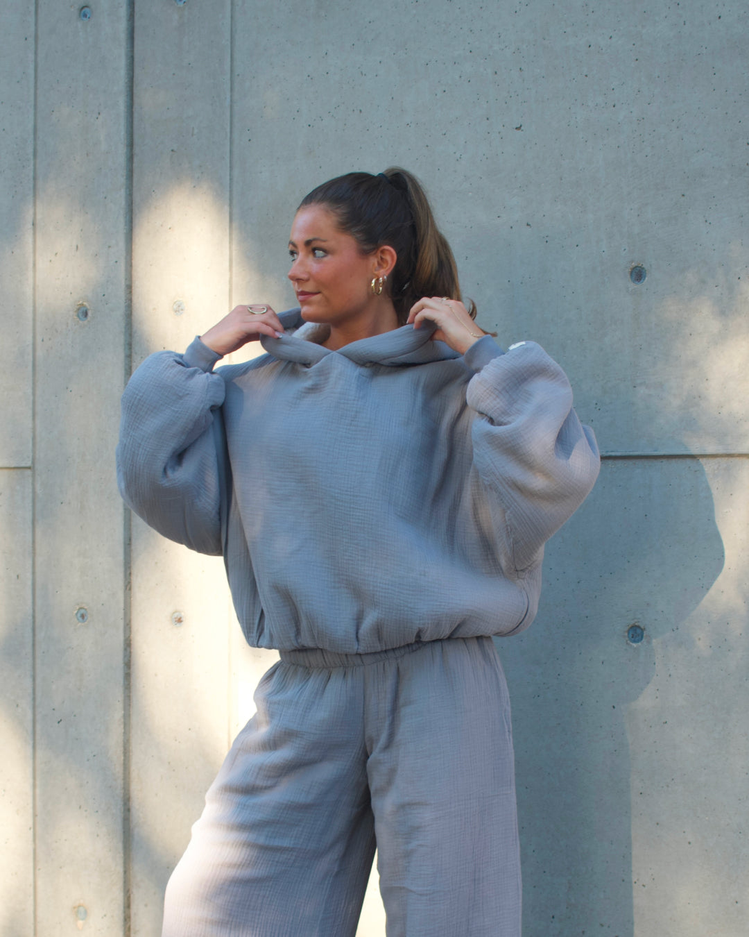 Homebody Blanket Hoodie - Gray