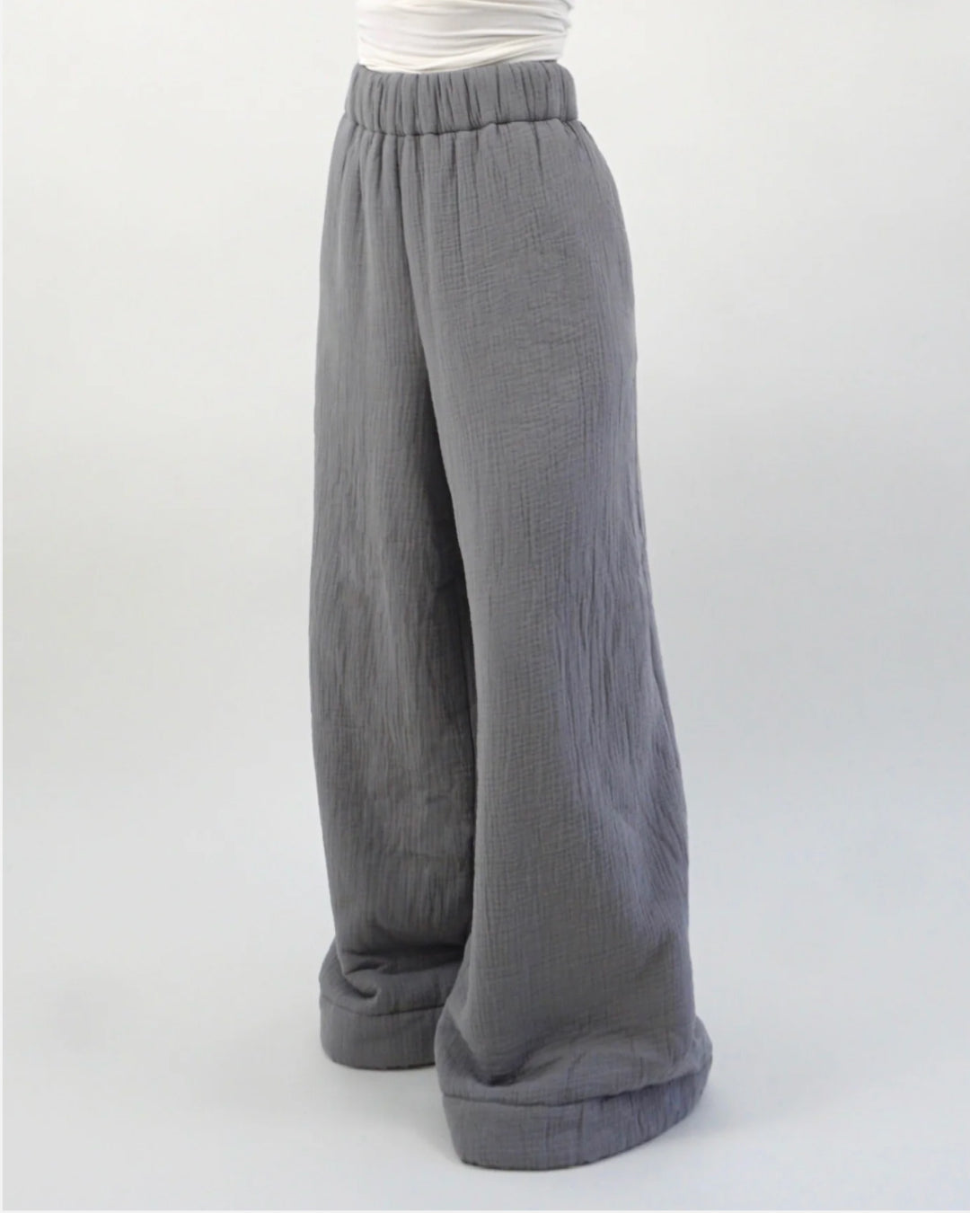 Homebody Blanket Pants - Gray