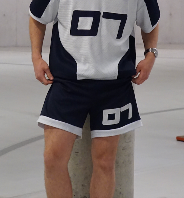 【MARK & LOMA】美品Pala Air Jersey Shorts 07' Long Jersey Unisex Shorts | Navy | Marieloulou