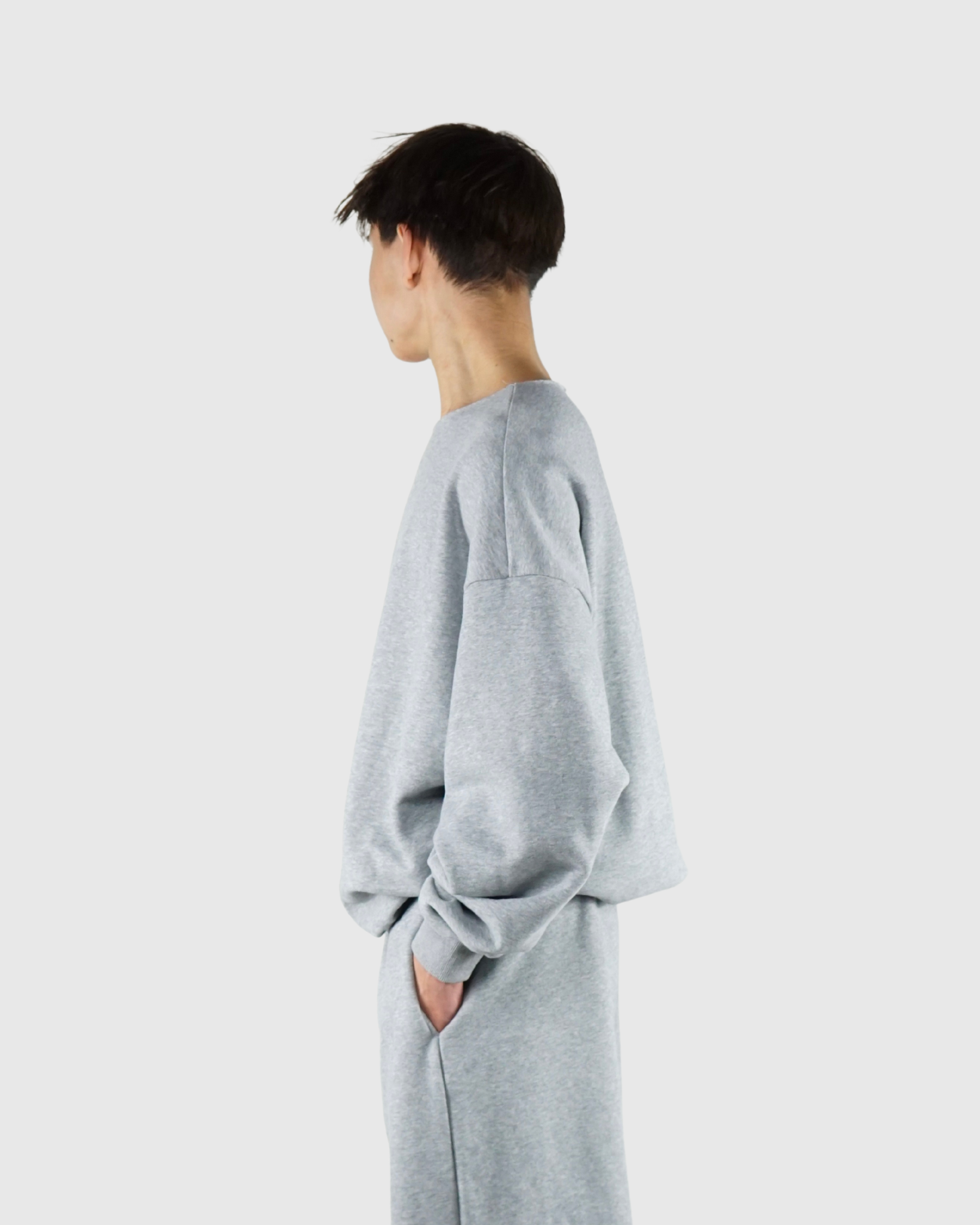 Cozy Cowboy Crewneck Sweatshirt - Gray