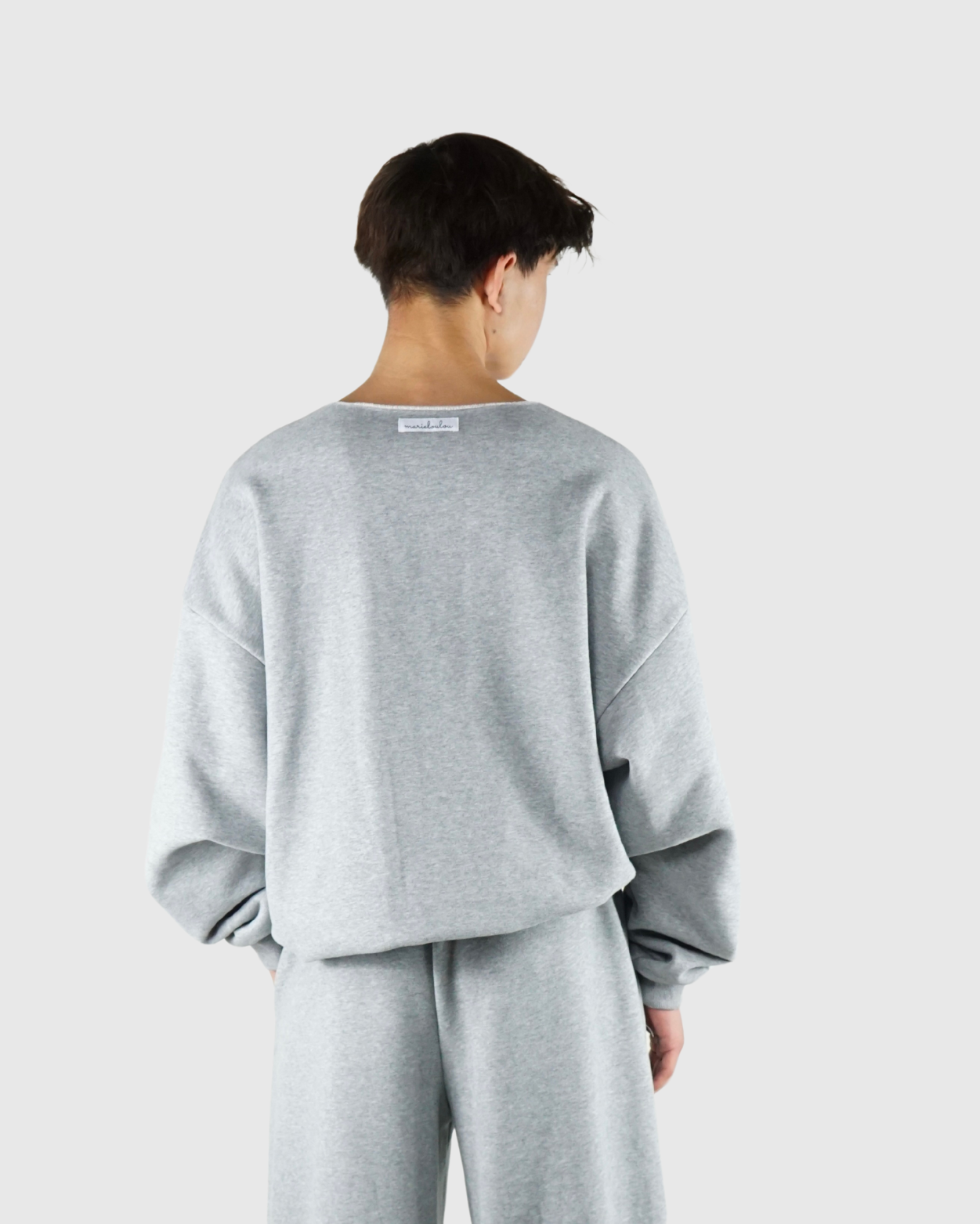 Cozy Cowboy Crewneck Sweatshirt - Gray