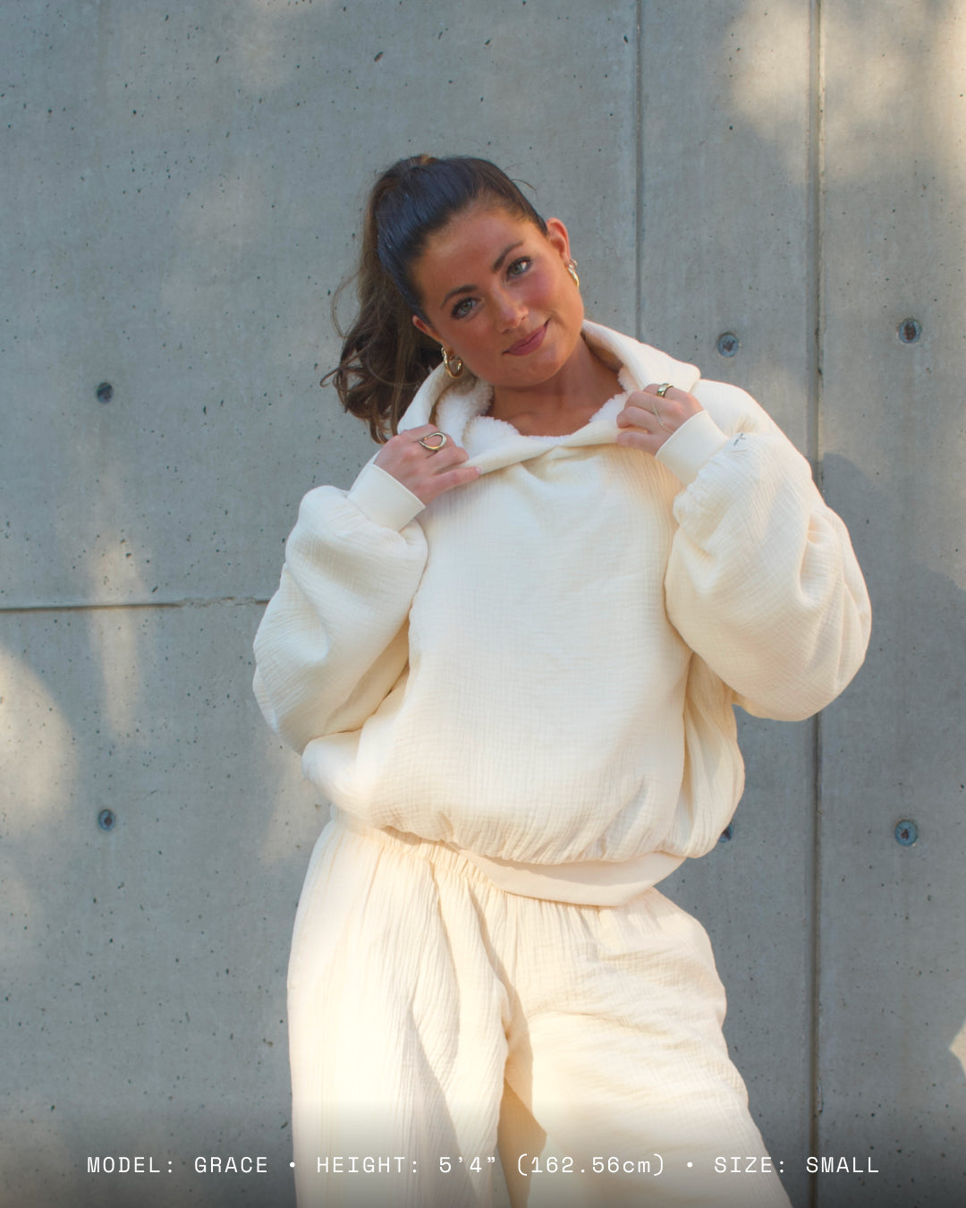 Homebody Blanket Hoodie - Beige