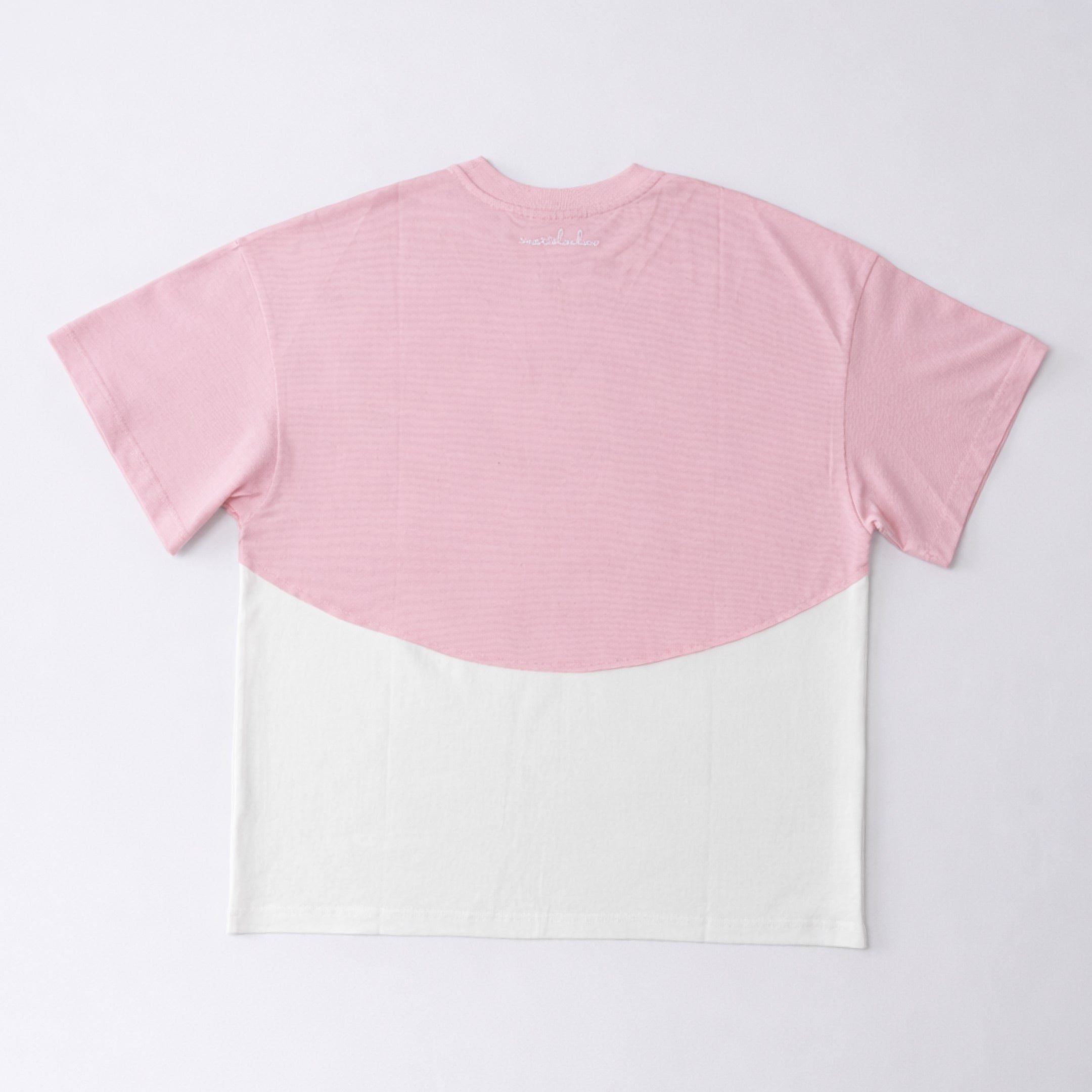 Two Toned Tee - Pink