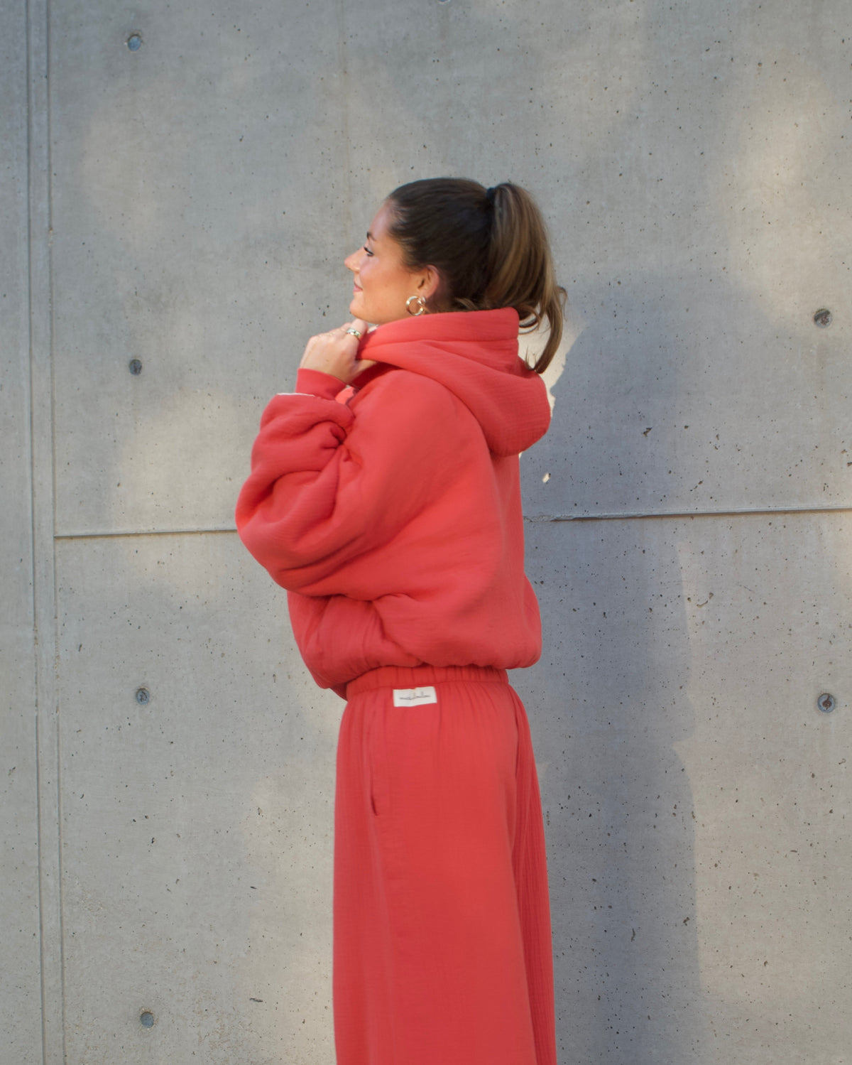 Homebody Blanket Hoodie - Orange
