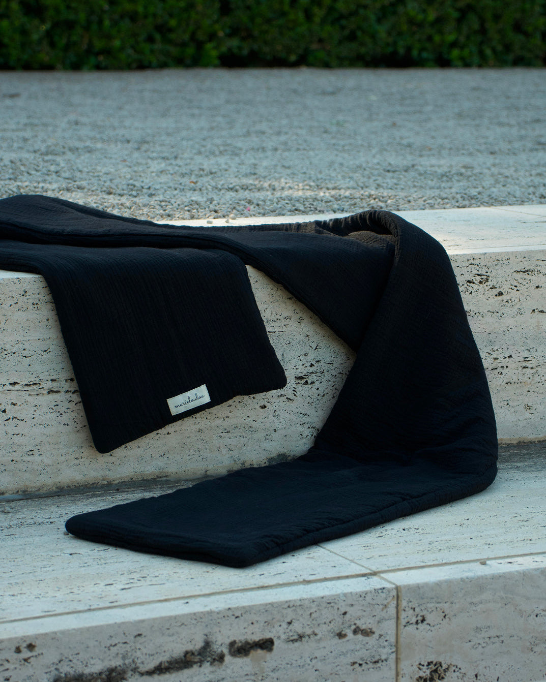 Homebody Blanket Scarf - Black