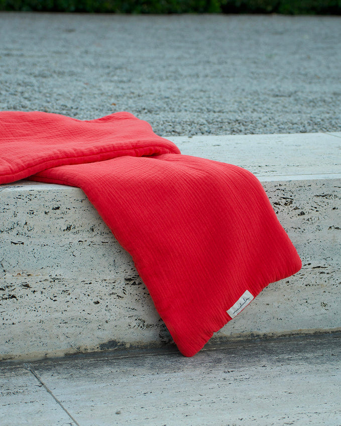 Homebody Blanket Scarf - Orange