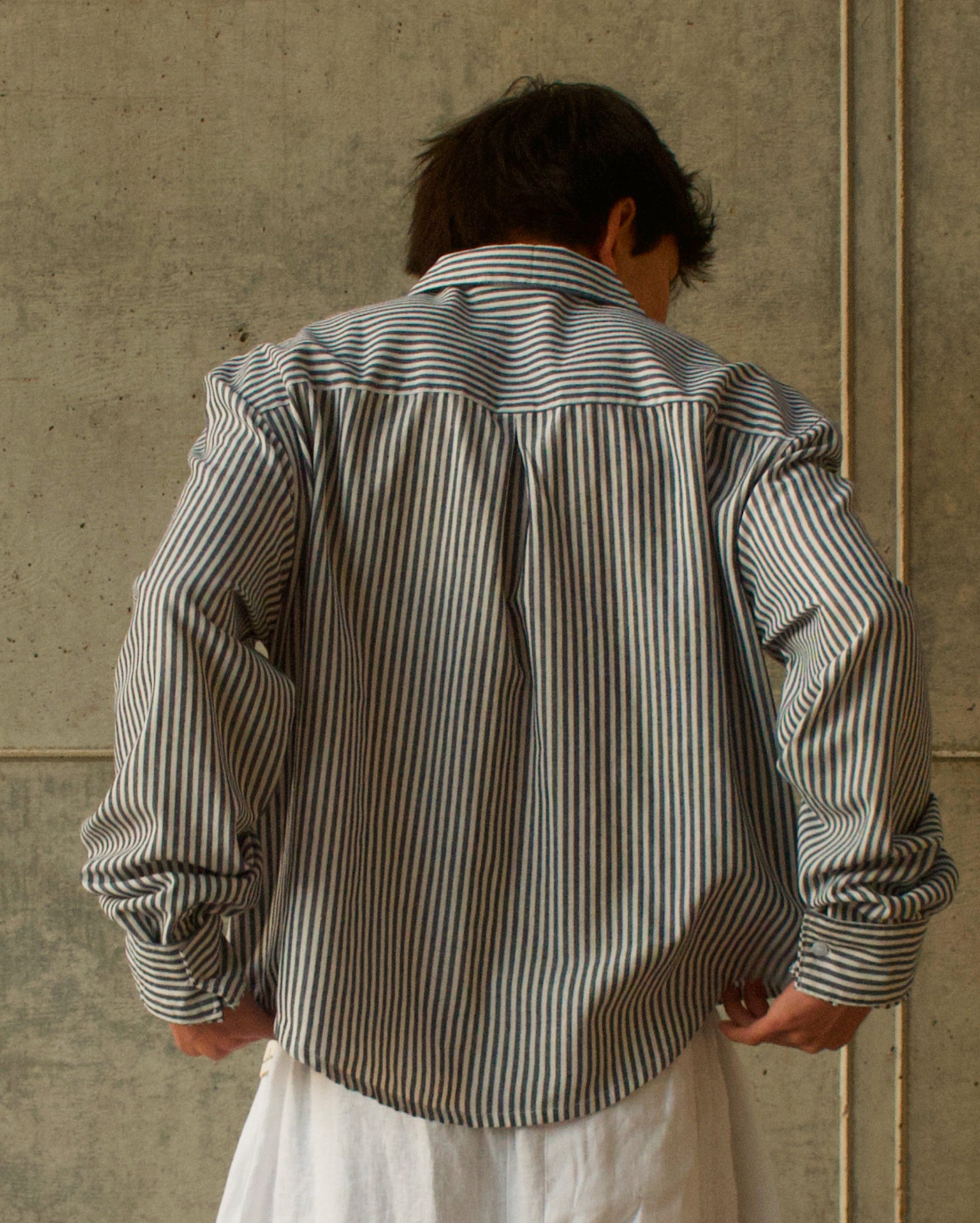 Breezy Linen Button Up - Stripe