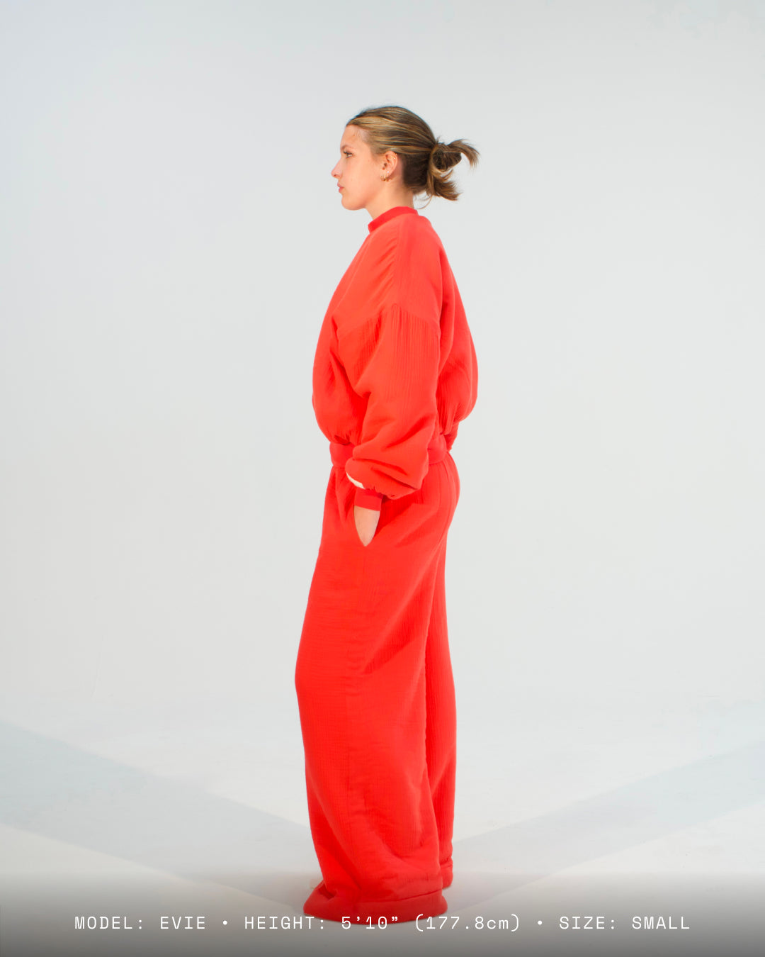 Homebody Blanket Crewneck - Orange