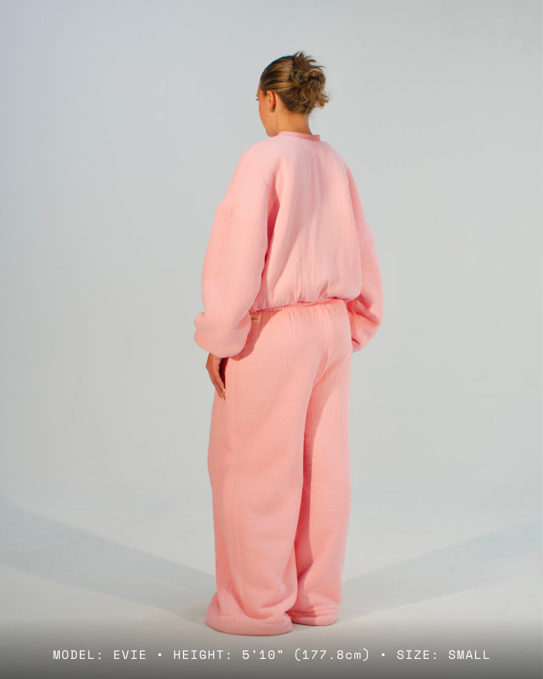 Homebody Blanket Crewneck - Pink