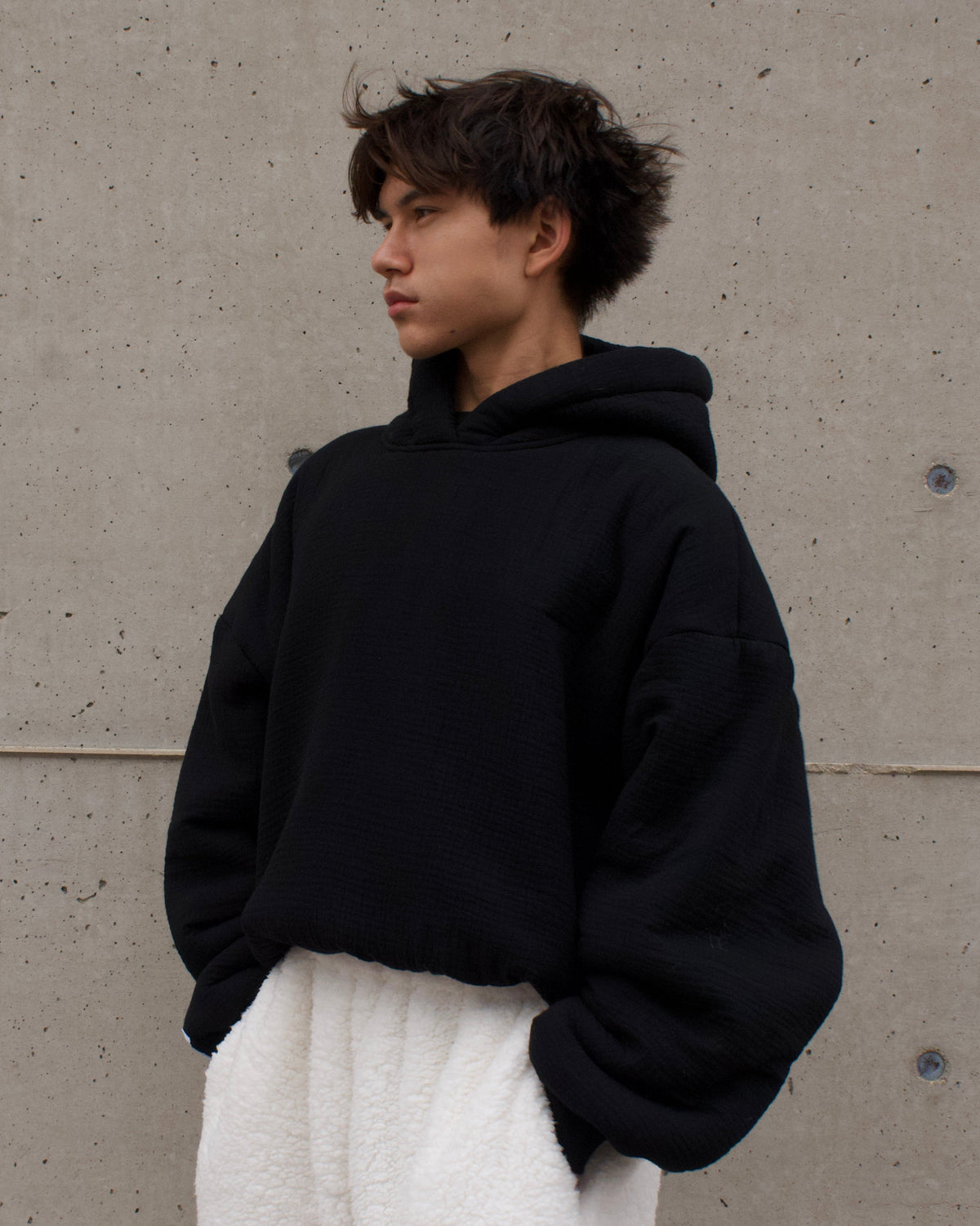 Homebody Blanket Hoodie - Black