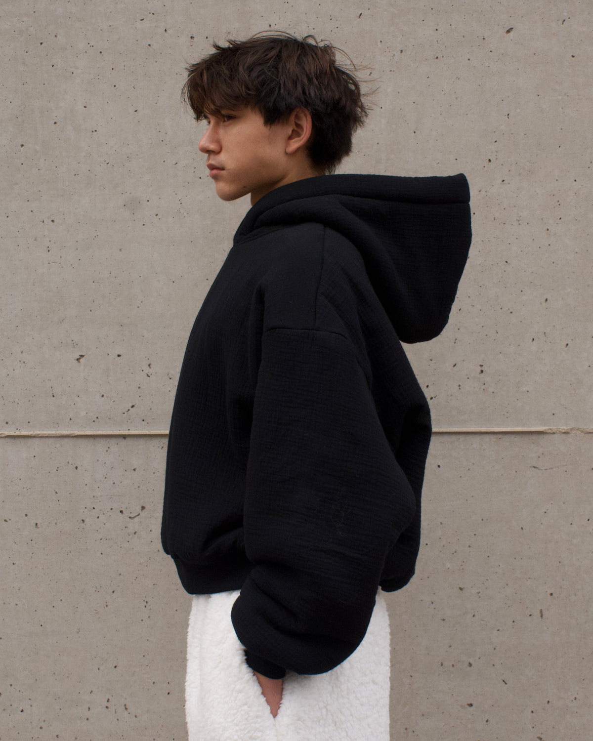 Homebody Blanket Hoodie - Black