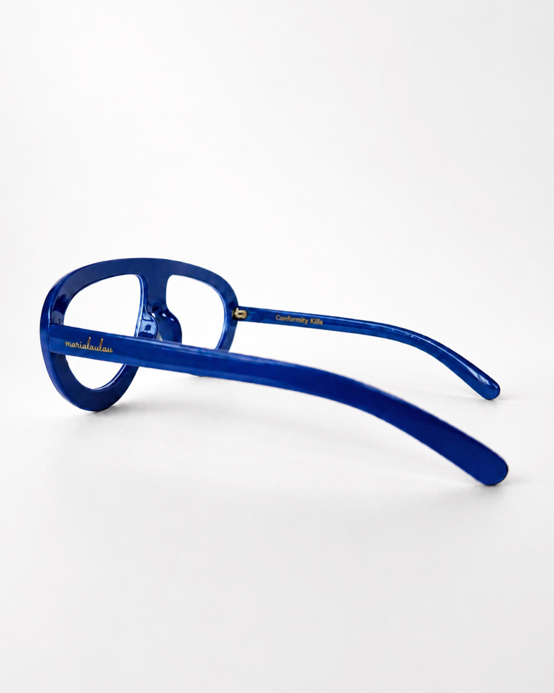 Gnarly Aviator Blue Light Glasses - Blue