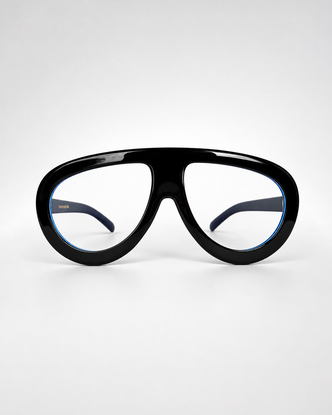 Gnarly Aviator Blue Light Glasses - Black