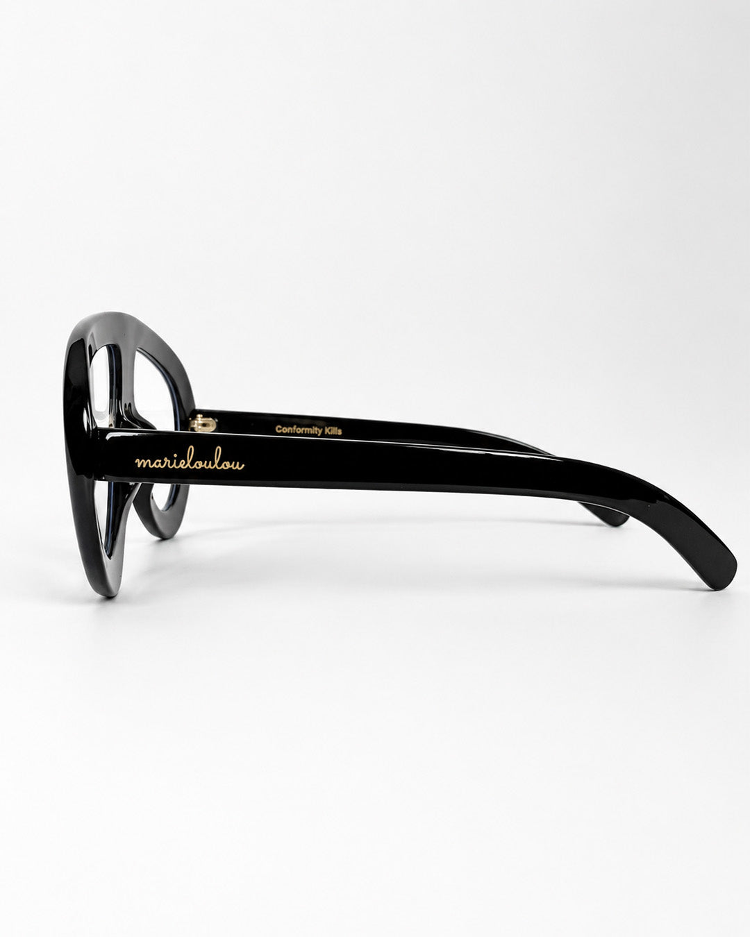 Gnarly Aviator Blue Light Glasses - Black