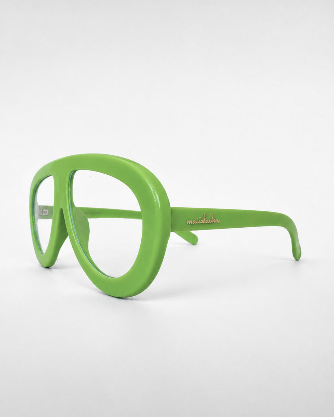 Gnarly Aviator Blue Light Glasses - Green
