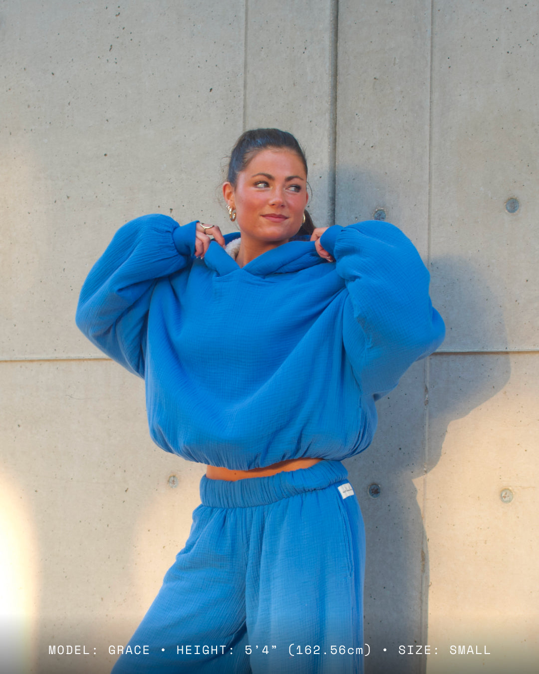 Homebody Blanket Hoodie - Blue