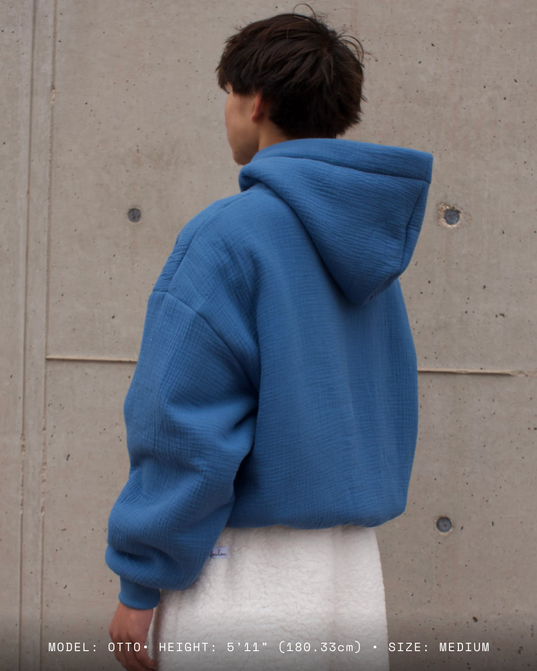 Homebody Blanket Hoodie - Blue