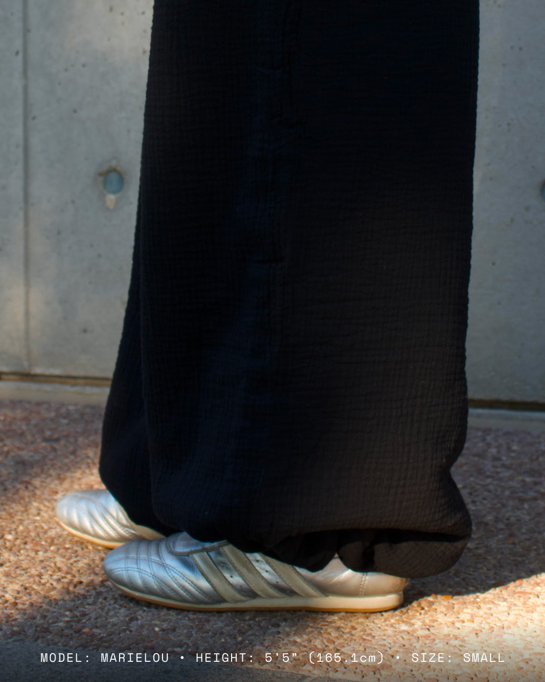 Homebody Blanket Pants - Low Rise - Black