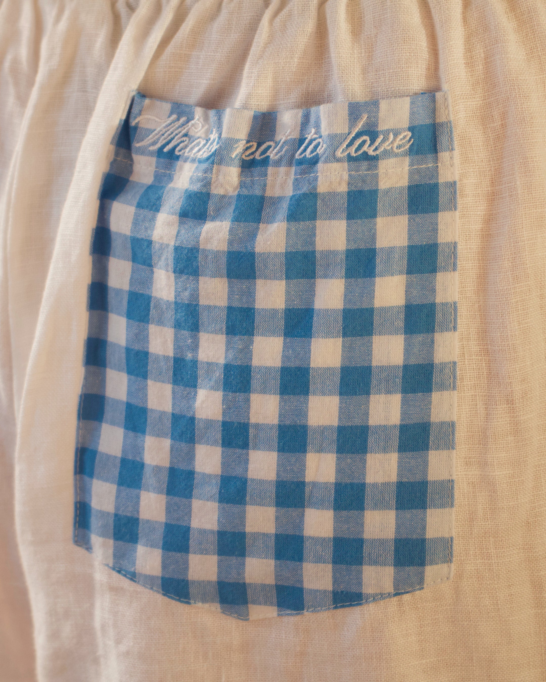 Patchwork Linen Pants