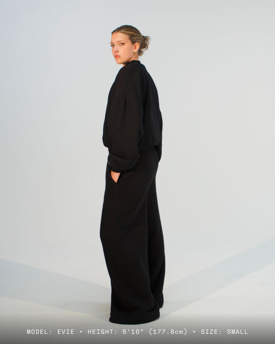 Homebody Blanket Pants - Black