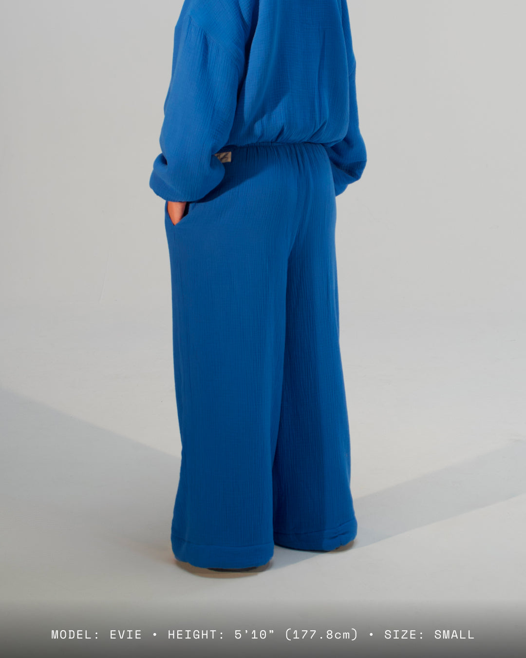 Homebody Blanket Pants - Blue