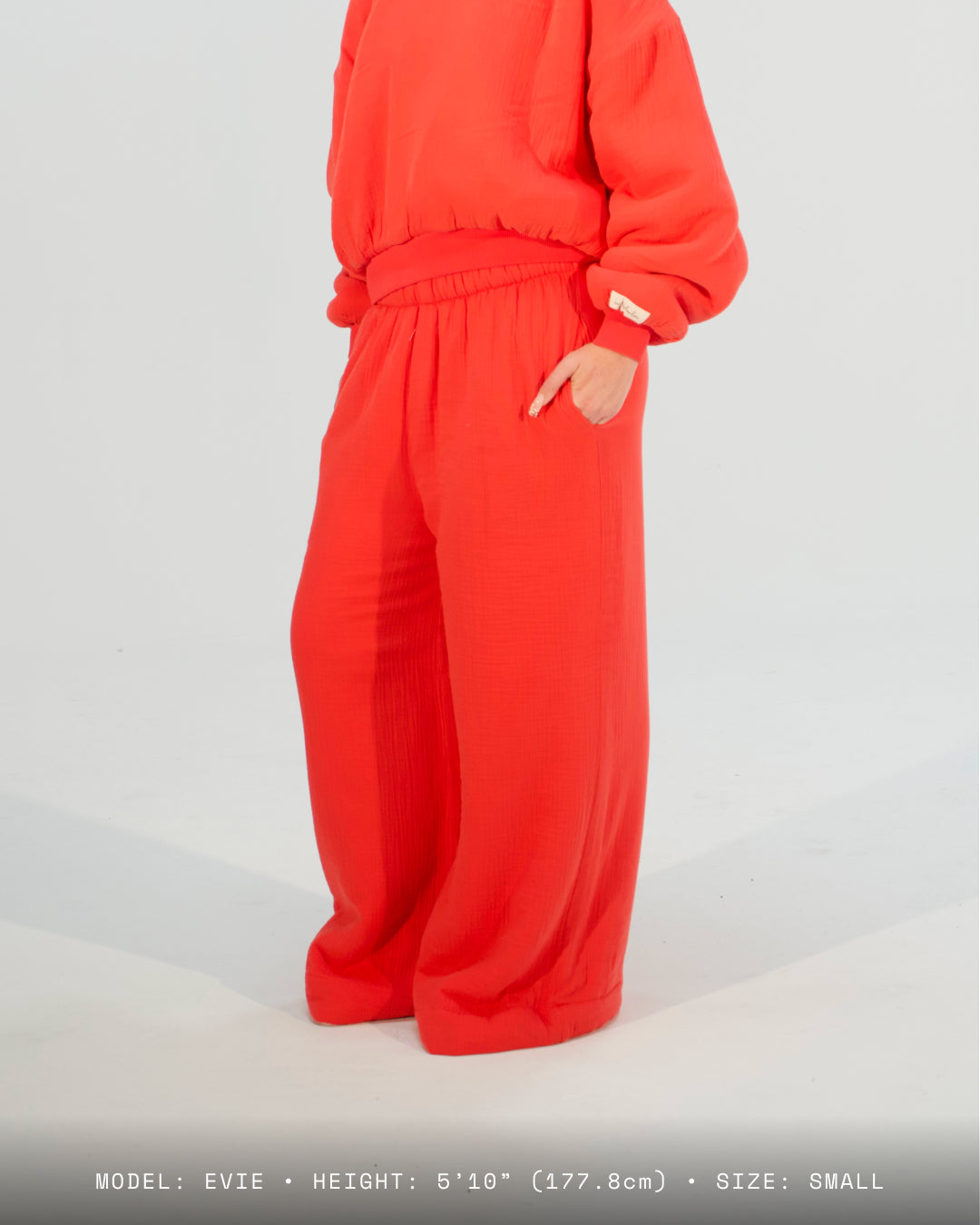 Homebody Blanket Pants - Orange