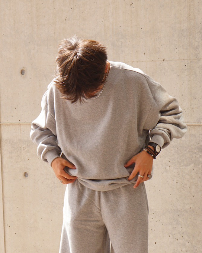 Cozy Cowboy Crewneck Sweatshirt - Gray