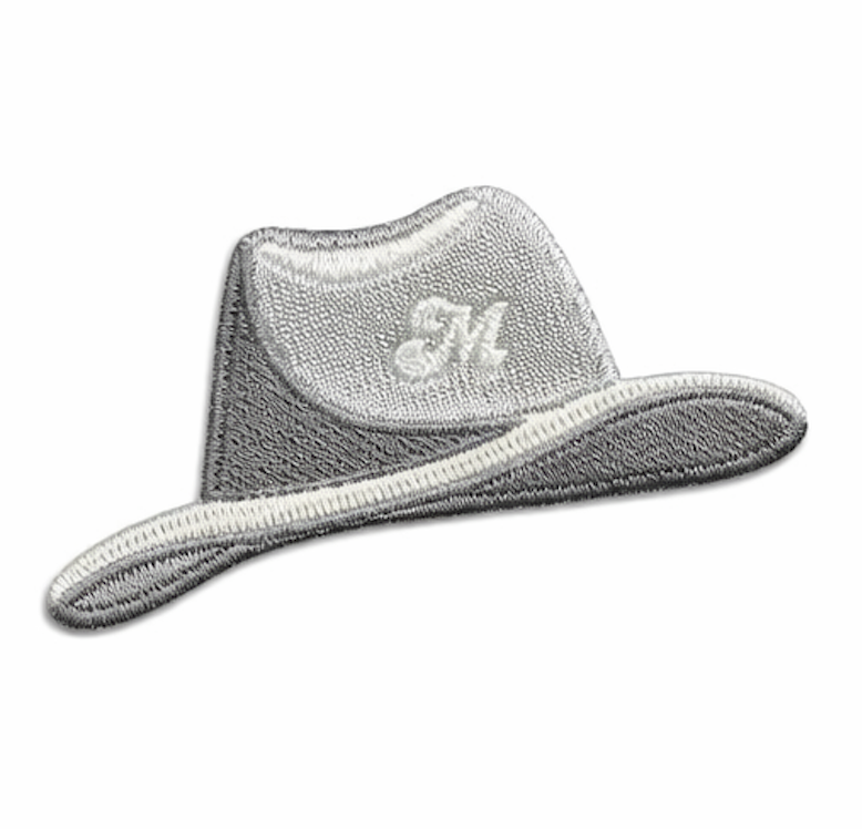 Cowboy Hat - Iron-On Patch