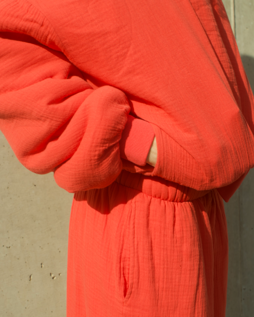 Homebody Blanket Hoodie - Orange