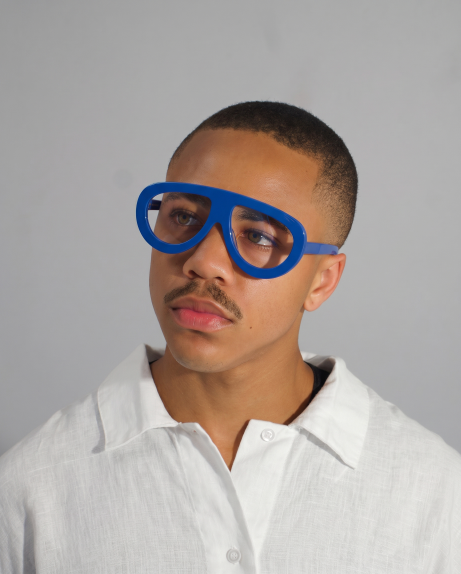 Gnarly Aviator Blue Light Glasses - Blue