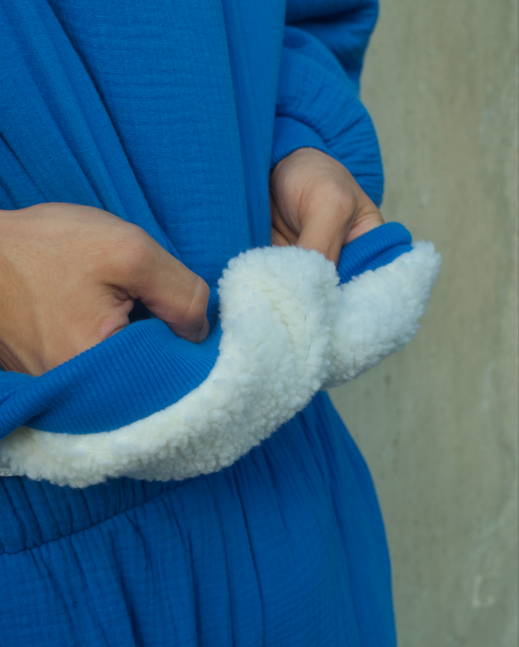 Homebody Blanket Hoodie - Blue