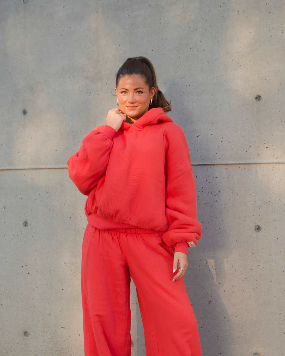 Homebody Blanket Hoodie - Orange