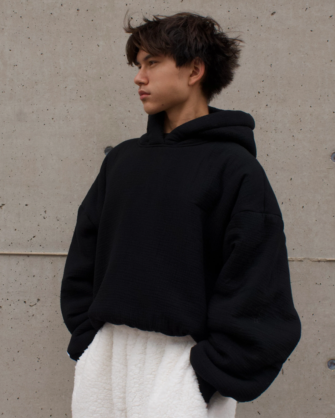 Homebody Blanket Hoodie - Black