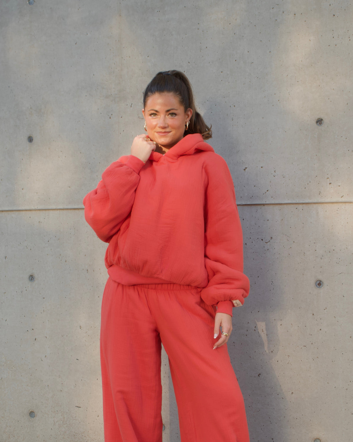 Homebody Blanket Hoodie - Orange