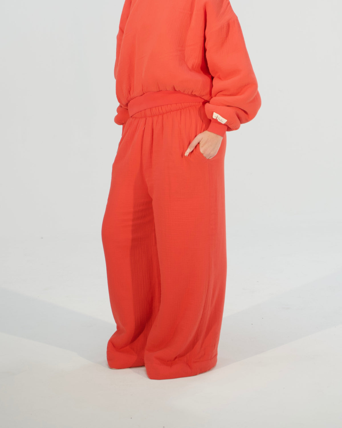 Homebody Blanket Pants - Orange
