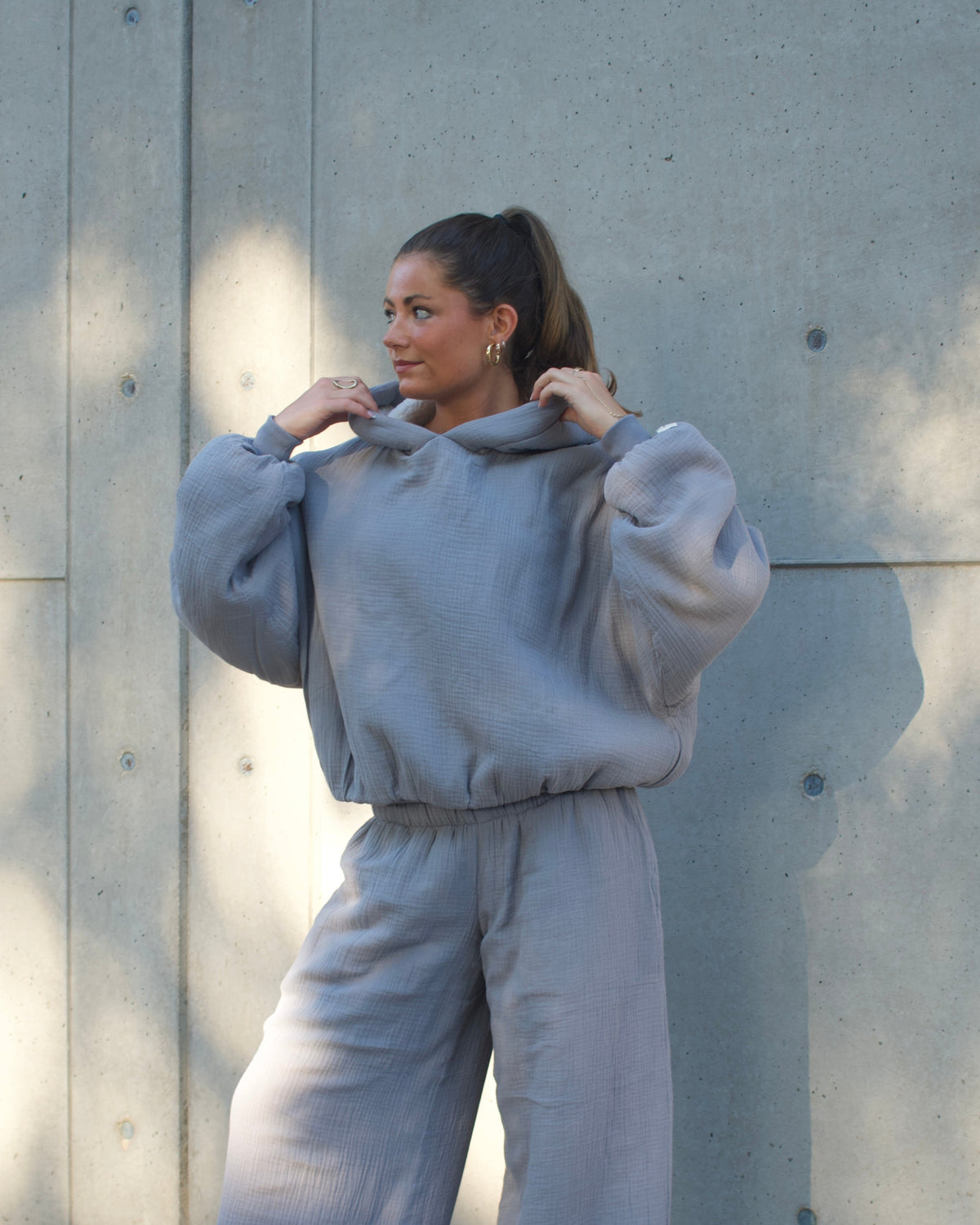 Homebody Blanket Hoodie - Gray