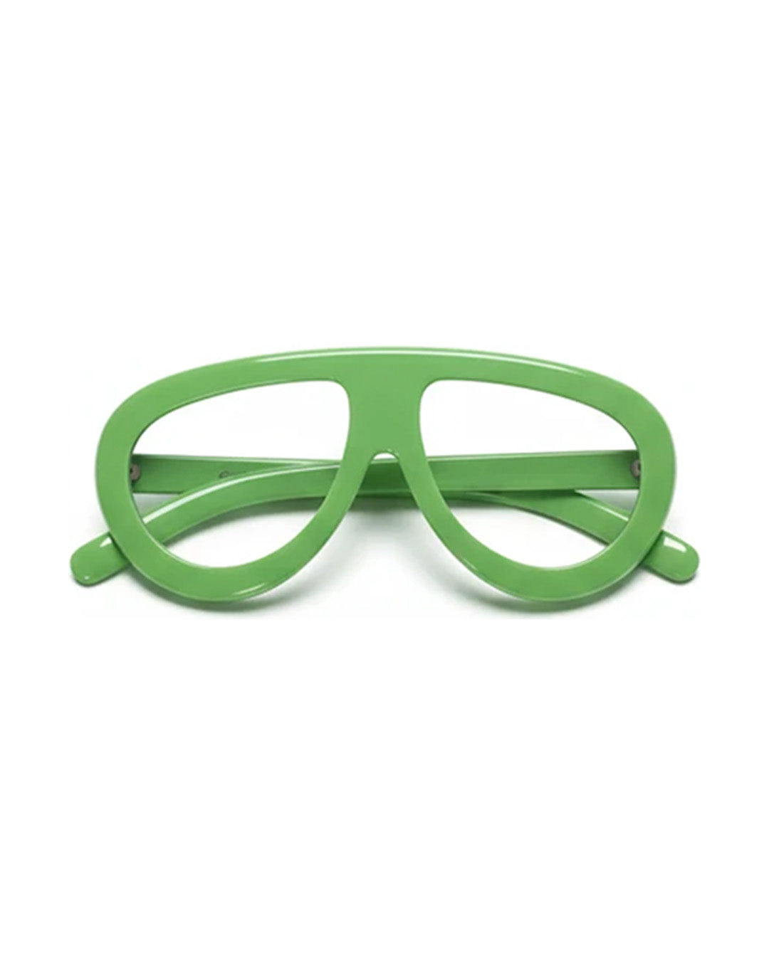 Gnarly Aviator Blue Light Glasses - Green